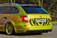 Heckschürze in Racingoptik passend für Skoda Superb 3T Heckschürze in Racingoptik passend für Skoda Superb 3T