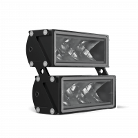 HIGHSIDER LED Scheinwerfer Ultimate Schwarz mit Z-Halter, e-geprüft HIGHSIDER LED Scheinwerfer Ultimate Schwarz mit Z-Halter, e-geprüft