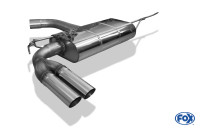 FOX Endschalldämpfer passend für VW Golf VI 2x63 Typ 14 FOX Endschalldämpfer passend für VW Golf VI 2x63 Typ 14