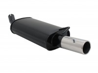 Novus Sportauspuff passend für Ford Fiesta MK3 GFJ 1x76mm Novus Sportauspuff passend für Ford Fiesta MK3 GFJ 1x76mm