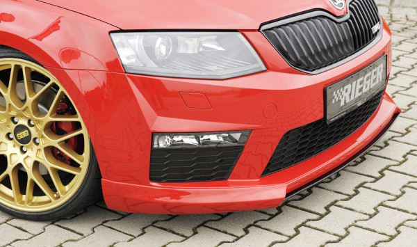 Rieger Spoilerlippe für Skoda Octavia RS (5E) Combi 06.13-01.17 (bis Facelift)