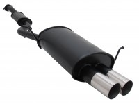 Novus Sportauspuff passend für BMW E36 Compact 318Ti 2x76mm RL-Design Novus Sportauspuff passend für BMW E36 Compact 318Ti 2x76mm RL-Design