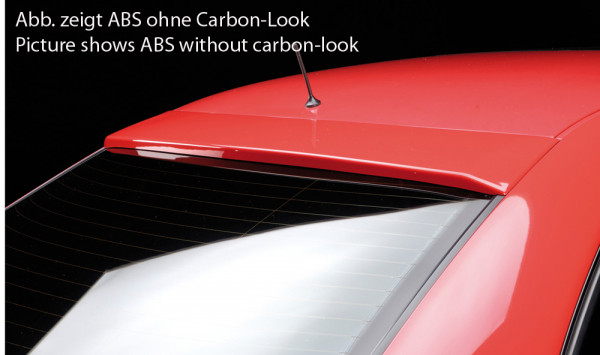 Rieger Heckscheibenblende carbon look für Audi A4 (B5) Lim. 11.94-98