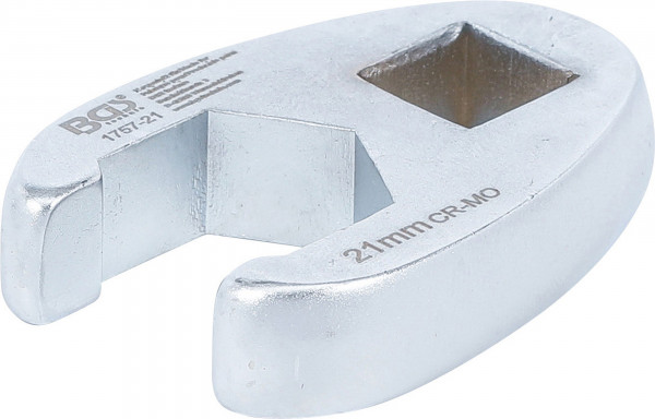 BGS Hahnenfußschlüssel SW 21 mm Antrieb Innenvierkant 12,5 mm (1/2 Zoll)