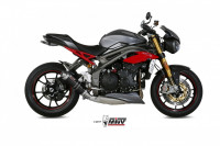 MIVV GP Black Steel Endschalldämpfer passend für Triumph Speed Triple 1050 MIVV GP Black Steel Endschalldämpfer passend für Triumph Speed Triple 1050