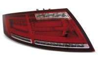 LED Bar Rücklichter rot weiß passend für Audi TT 8J 04.06–02.14 LED Bar Rücklichter rot weiß passend für Audi TT 8J 04.06–02.14