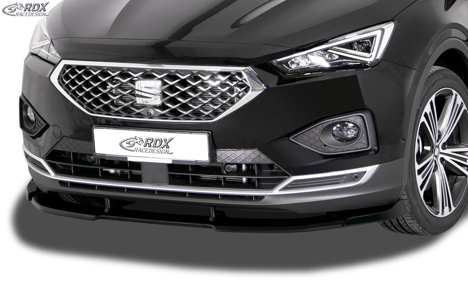 RDX Frontspoiler VARIO-X für SEAT Tarraco Frontlippe Front Ansatz