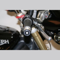R&G Racing Lenker Protektoren passend für Triumph Thruxton 900 ab 2004 R&G Racing Lenker Protektoren passend für Triumph Thruxton 900 ab 2004