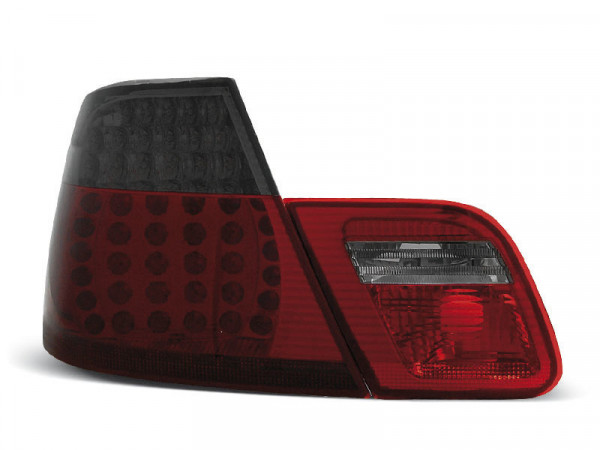LED Rücklichter rot getönt passend für BMW E46 04.99-03.03 Coupé