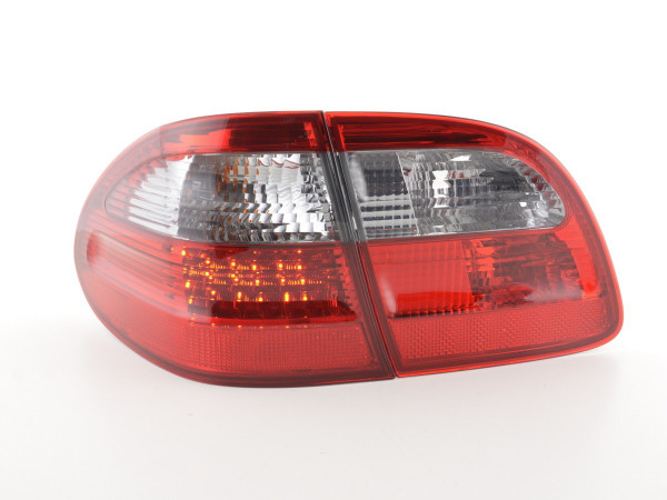 LED Rückleuchten Set Mercedes E-Klasse Kombi (210) 99-03 rot/schwarz