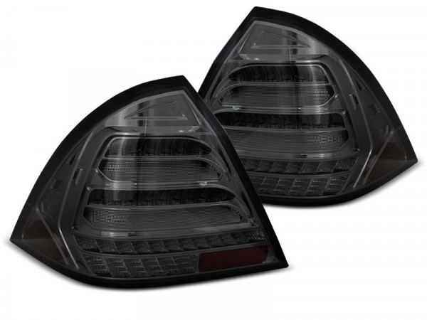 LED BAR Rücklichter getönt dynamische Blinker passend für Mercedes W203 Limousine 00-04