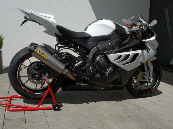 Auspuffabdeckung, Belly Pan für BMW S1000RR (2009-2014) mit Komplettanlagen