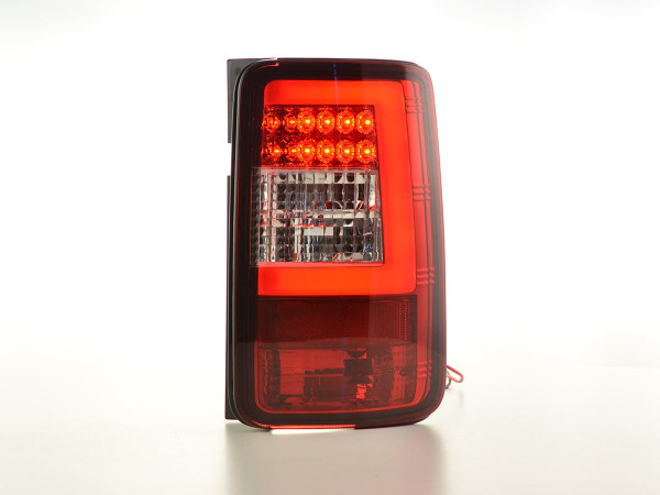 LED Rückleuchten Set Lightbar VW Caddy 2K Bj. 03-15 rot/klar