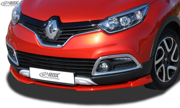 RDX Frontspoiler VARIO-X für RENAULT I (2013-2019) Captur Frontlippe Front Ansatz Vorne Spoilerlippe