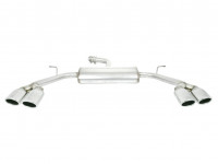 Ulter Sportauspuff passend für Audi A3 8V 2013- 4 Duplex Endrohre oval 95×65 Ulter Sportauspuff passend für Audi A3 8V 2013- 4 Duplex Endrohre oval 95×65