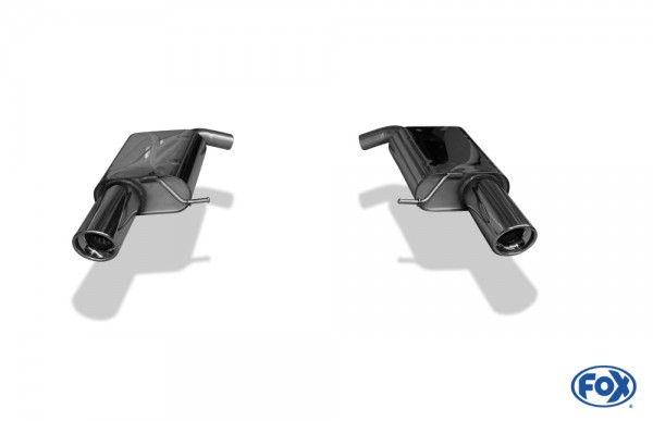 VW Passat 3C 4-Motion - R36 Endschalldämpfer rechts/links - 1x100 Typ 17 rechts/links