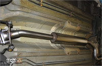 FOX Vorschalldämpfer passend für Suzuki Swift Sport IV FOX Vorschalldämpfer passend für Suzuki Swift Sport IV