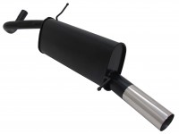 Novus Sportauspuff passend für VW Polo 6R mit R-Heck 1x76mm RL-Design Novus Sportauspuff passend für VW Polo 6R mit R-Heck 1x76mm RL-Design