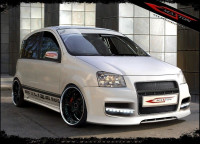 Heckstoßstange passend für Fiat Panda 2003–2012 Heckstoßstange passend für Fiat Panda 2003–2012