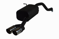 Ulter Sportauspuff passend für Ford Fiesta VII 2008-2014 – 2 Endrohre rund Ø70 Ulter Sportauspuff passend für Ford Fiesta VII 2008-2014 – 2 Endrohre rund Ø70