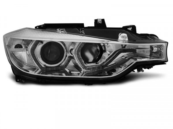 Scheinwerfer Angel Eyes LED DRL chrom passend für BMW F30 / f31 10.11 - 05.15