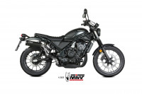 MIVV HR-1 Endschalldämpfer Edelstahl Schwarz passend für Honda CL 500 23-24 MIVV HR-1 Endschalldämpfer Edelstahl Schwarz passend für Honda CL 500 23-24