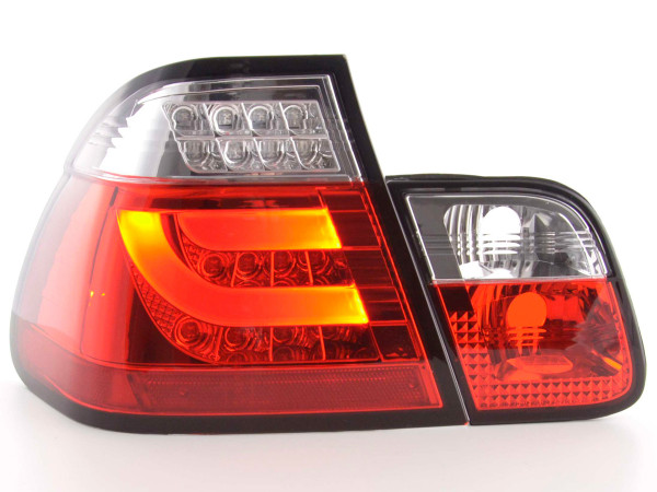 LED Rückleuchten Set BMW 3er E46 Limo 02-05 rot/klar