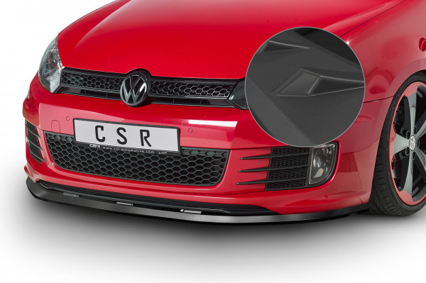 Cup-Spoilerlippe mit ABE für VW Golf 6 GTI/GTD CSL339-L Lackierfreundlich