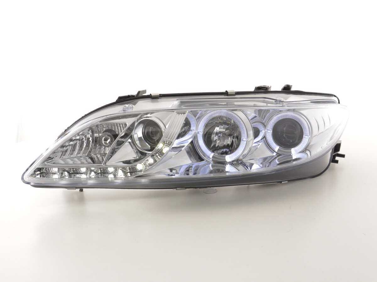 Scheinwerfer Set Daylight LED TFL-Optik Mazda 6 Limousine Bj. 02-07