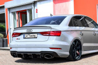Heckansatz passend für Audi RS3 8V Facelift Limousine Bj. 2017–2020 Heckansatz passend für Audi RS3 8V Facelift Limousine Bj. 2017–2020