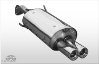 FOX Endschalldämpfer 2x80 Typ 13 passend für Volvo V40/ S40 FOX Endschalldämpfer 2x80 Typ 13 passend für Volvo V40/ S40