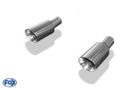 FOX Endrohrpaar 1x90 Typ 25 passend für Renault Laguna III Coupe FOX Endrohrpaar 1x90 Typ 25 passend für Renault Laguna III Coupe