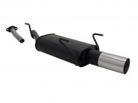 Novus Sportauspuff passend für Opel Astra G Caravan 1x90mm RL-Design Novus Sportauspuff passend für Opel Astra G Caravan 1x90mm RL-Design