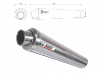 MIVV Universal Schalldämpfer rechts X-CONE 105 Edelstahl 55mm MIVV Universal Schalldämpfer rechts X-CONE 105 Edelstahl 55mm