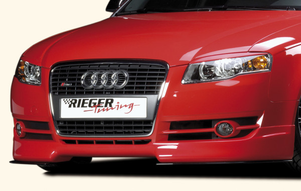 Rieger Spoilerlippe für Audi A4 (8H) Cabrio 01.06- (ab Facelift)