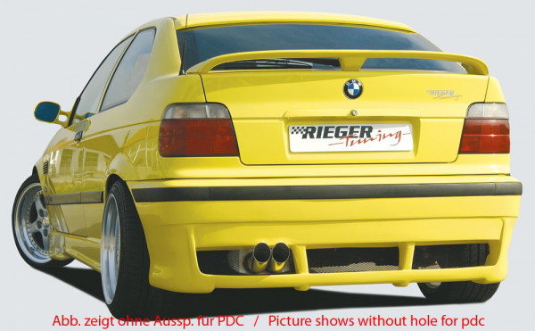 Rieger Heckschürze für BMW 3er E36 Compact