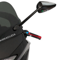 Barracuda Styling-Kit passend für Yamaha T-Max 500 (2008–2011) rot Barracuda Styling-Kit passend für Yamaha T-Max 500 (2008–2011) rot