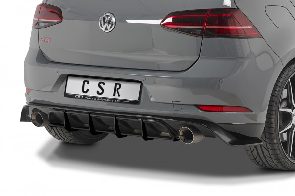 Racing Diffusor / Heckansatz passend für VW Golf 7 GTI TCR