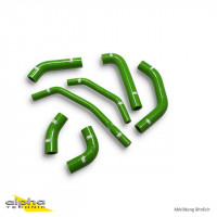 SAMCO SPORT Siliconschlauch Kit passend für Kawasaki ZX10R SE RR 2016-2020 grün SAMCO SPORT Siliconschlauch Kit passend für Kawasaki ZX10R SE RR 2016-2020 grün
