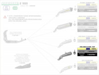 Arrow Pro Race Endschalldämpfer Edelstahl Schwarz passend für Kawasaki Z 900/A2 17-22 Arrow Pro Race Endschalldämpfer Edelstahl Schwarz passend für Kawasaki Z 900/A2 17-22