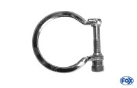 FOX Klemmschelle für Brennring 63/79 mit Innenprägung 80 FOX Klemmschelle für Brennring 63/79 mit Innenprägung 80