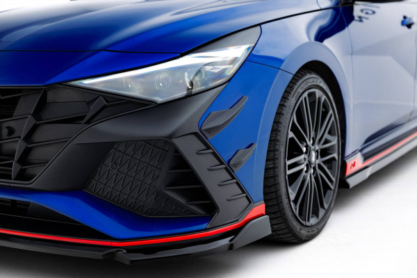 Stoßstangen Flaps Wings vorne passend für Hyundai Elantra N Mk7
