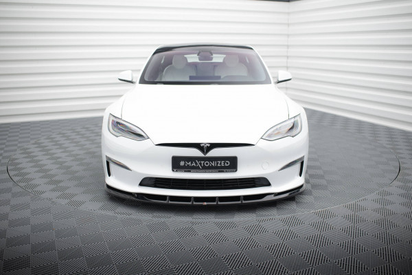 Front Ansatz V.3 passend für Tesla Model S Plaid Mk1 Facelift
