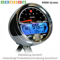 Acewell Digitalinstrument Tachometer mit Drehzahlmesser, Uhr & Tankanzeige Acewell Digitalinstrument Tachometer mit Drehzahlmesser, Uhr & Tankanzeige