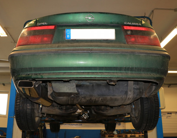 Opel Calibra A/ Calibra A 4x4 Endschalldämpfer Ø50mm - 145x65 Typ 59