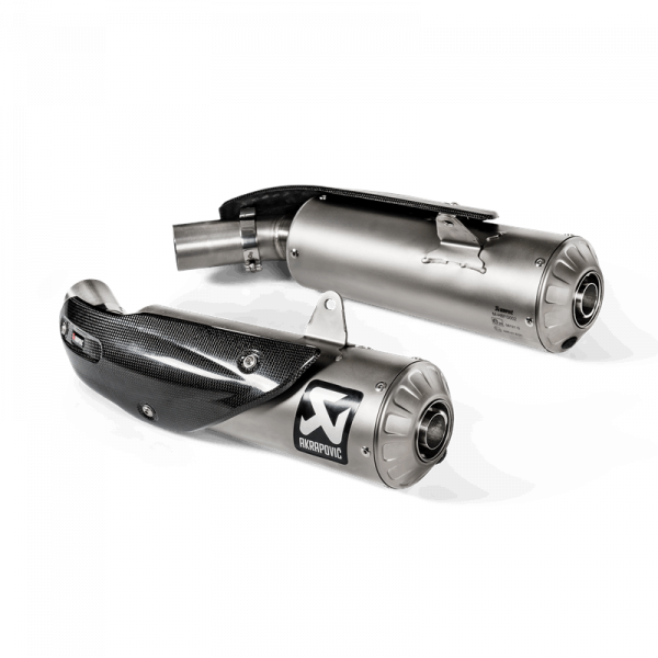 Akrapovic Slip-On Line Hitzeschutzschild Titan passend für Ducati Scrambler 1100 (2018–2020)