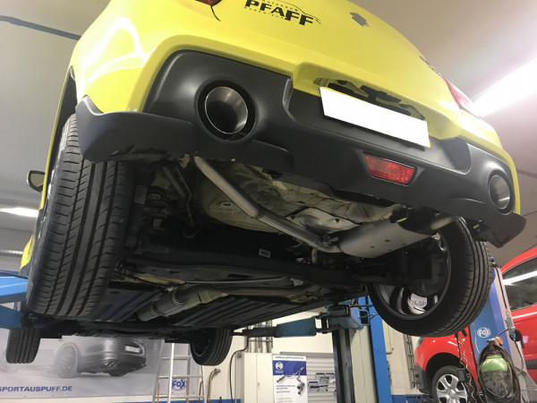Suzuki Swift V Sport Endschalldämpfer Ausgang rechts/links - 1x114 Typ 25 rechts/links