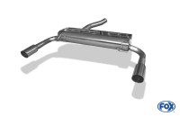 FOX Endschalldämpfer passend für Renault Clio III B Sport ab 2006 - 1x76 Typ 14 rechts/links FOX Endschalldämpfer passend für Renault Clio III B Sport ab 2006 - 1x76 Typ 14 rechts/links