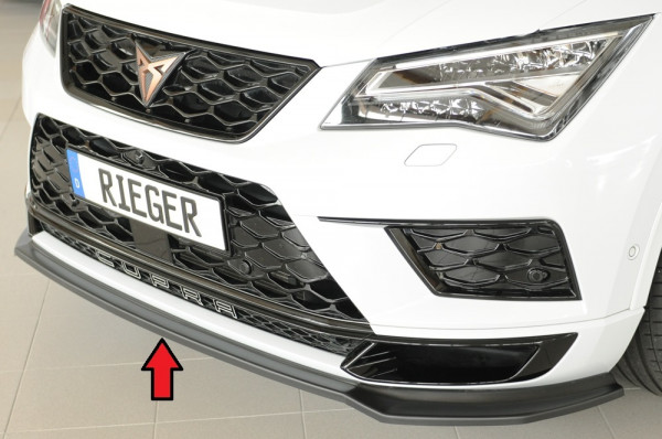 Rieger Spoilerschwert matt schwarz für Seat Ateca Cupra (5FP) 09.18-07.20 (bis Facelift)