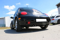 FOX Endschalldämpfer Ø63,5 2x76 Typ 25 passend für VW New Beetle US-Version FOX Endschalldämpfer Ø63,5 2x76 Typ 25 passend für VW New Beetle US-Version